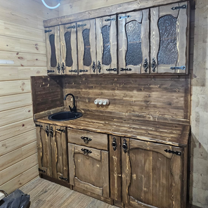 Кухня под старину модель 1